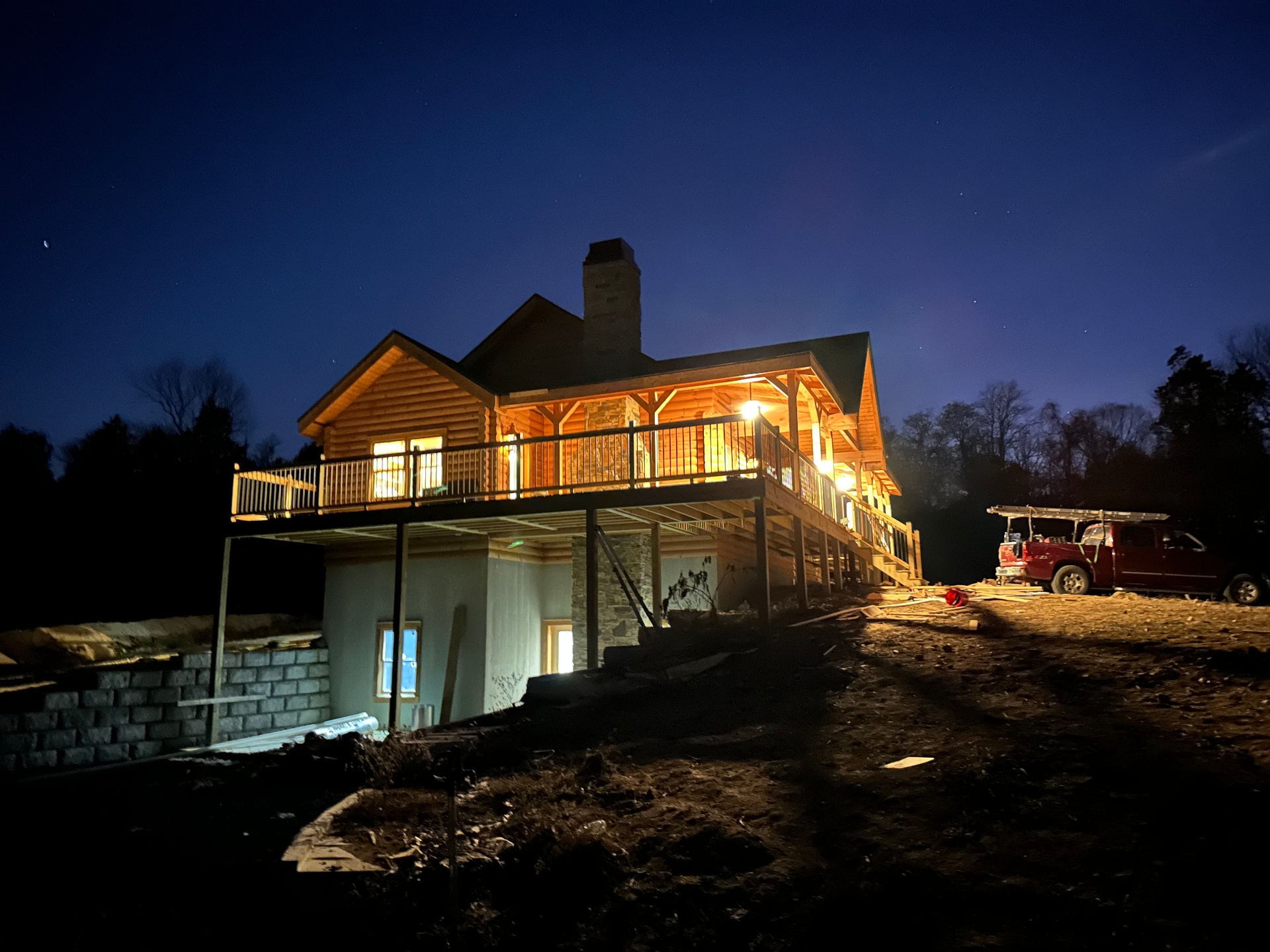 Log Cabin Custom Home